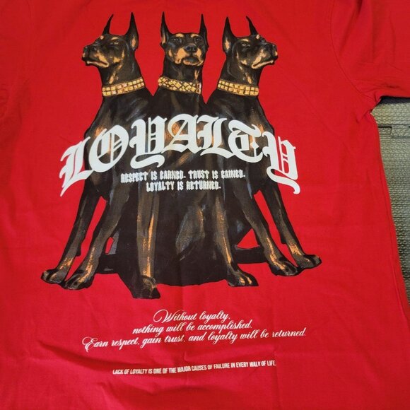 Gstr Loyalty T-Shirt  - Red - Size Medium - Picture 3 of 7